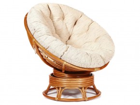 Кресло-качалка Papasan w 23/01 B с подушкой Cognac, ткань Старт в Нязепетровске - nyazepetrovsk.magazin-mebel74.ru | фото