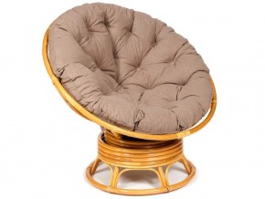 Кресло-качалка Papasan w 23/01 B с подушкой Honey, экошерсть Коричневый в Нязепетровске - nyazepetrovsk.magazin-mebel74.ru | фото