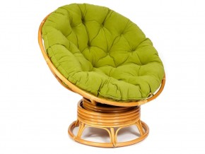 Кресло-качалка Papasan w 23/01 B с подушкой Honey, флок Олива в Нязепетровске - nyazepetrovsk.magazin-mebel74.ru | фото