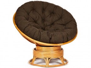 Кресло-качалка Papasan w 23/01 B с подушкой Honey, ткань Коричневый в Нязепетровске - nyazepetrovsk.magazin-mebel74.ru | фото