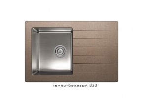 Мойка комбинированная Tolero twist TTS-760 Темно-бежевый 823 в Нязепетровске - nyazepetrovsk.magazin-mebel74.ru | фото