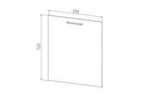 П 60 Комплект для посудомоечной машины 600 мм (цоколь + фасад) ЛДСП в Нязепетровске - nyazepetrovsk.magazin-mebel74.ru | фото